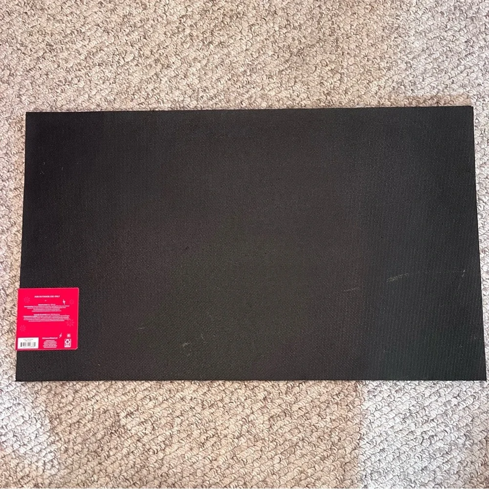 Holiday Time 18x30 Coir Doormat Winter Greenery & Red Berries NEW